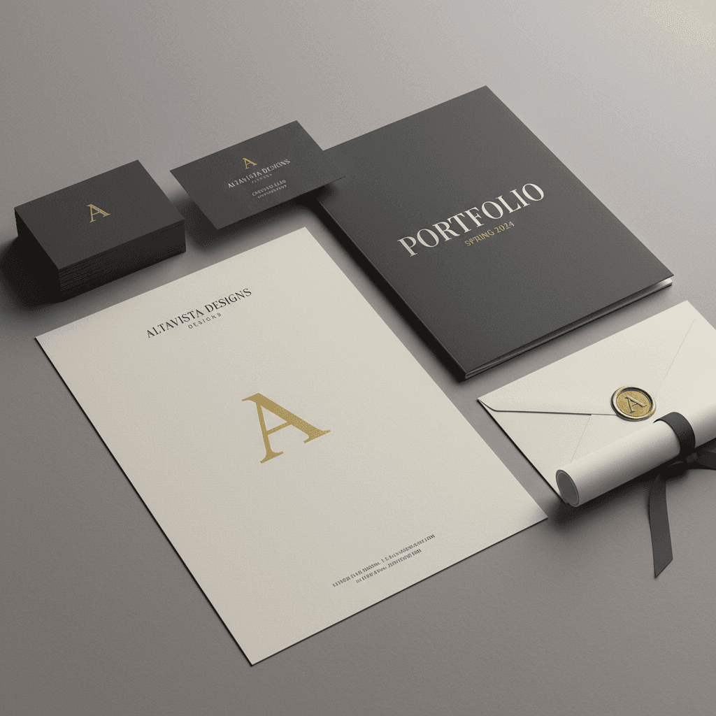 Premium branded collateral and business materials