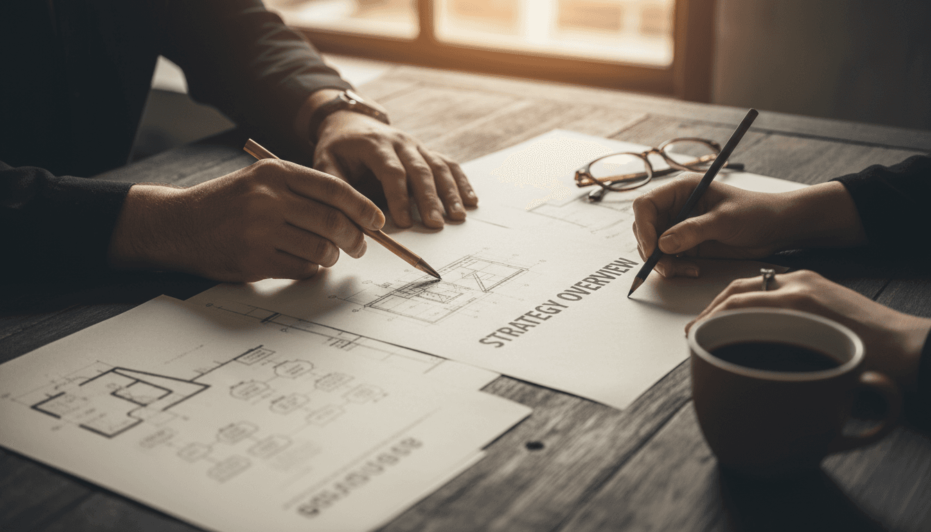 Detailed hands-on review of strategic plans and documentation